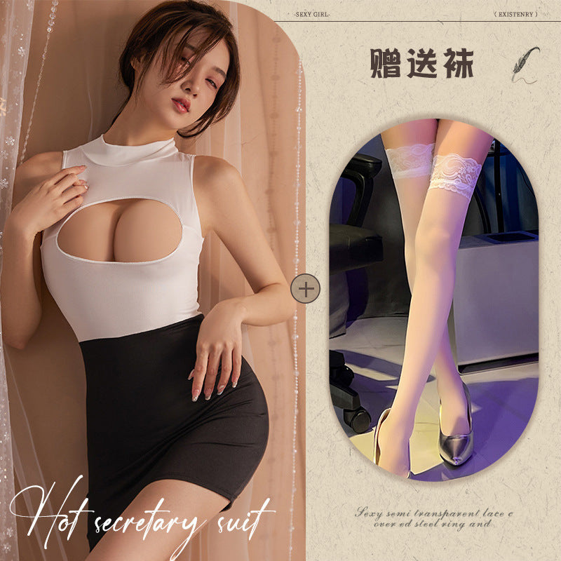 Secretary Bodysuit Lingerie Set