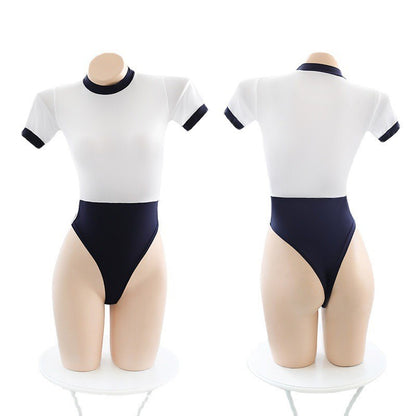 School Sports Bodysuit Lingerie