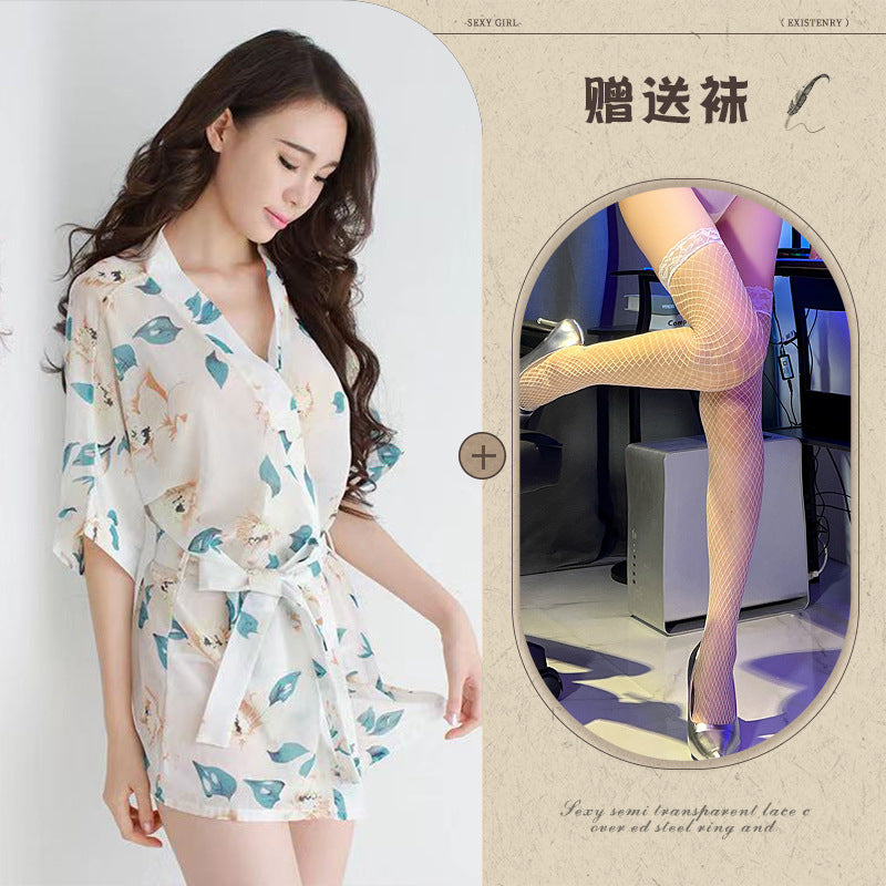 Chiffon Robe Set