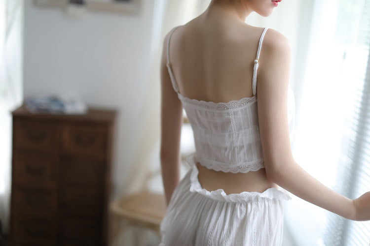 Strapless Lace Teddy Set 