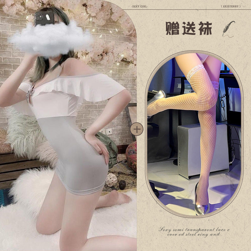 Silk Secretary Dress