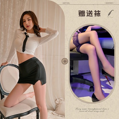 Secretary Blouse Set