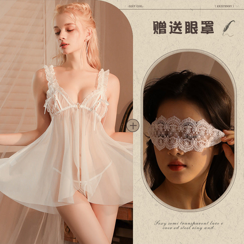 Sheer Cut-out Chemise