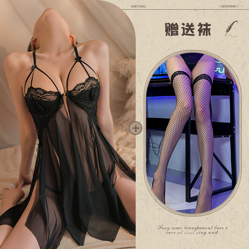 Sheer Petal Nightdress