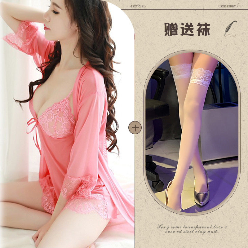 Lace Three-Piece Set