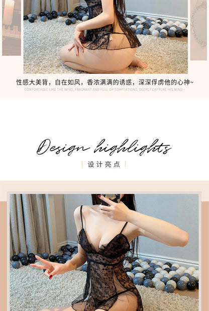 Sheer Slip Dress Set