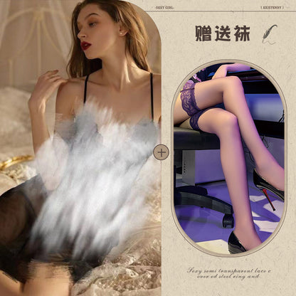 Sheer Lace Nightdress