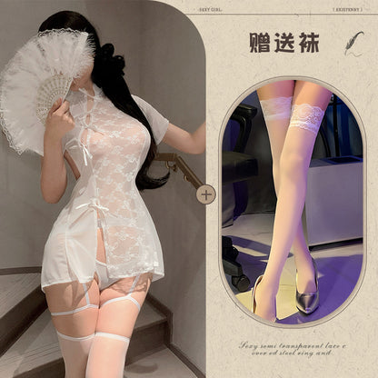 Chinese Style Qipao Nightdress 
