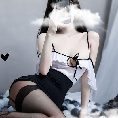 Silk Secretary Dress