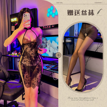 Chinese Qipao Nightdress 