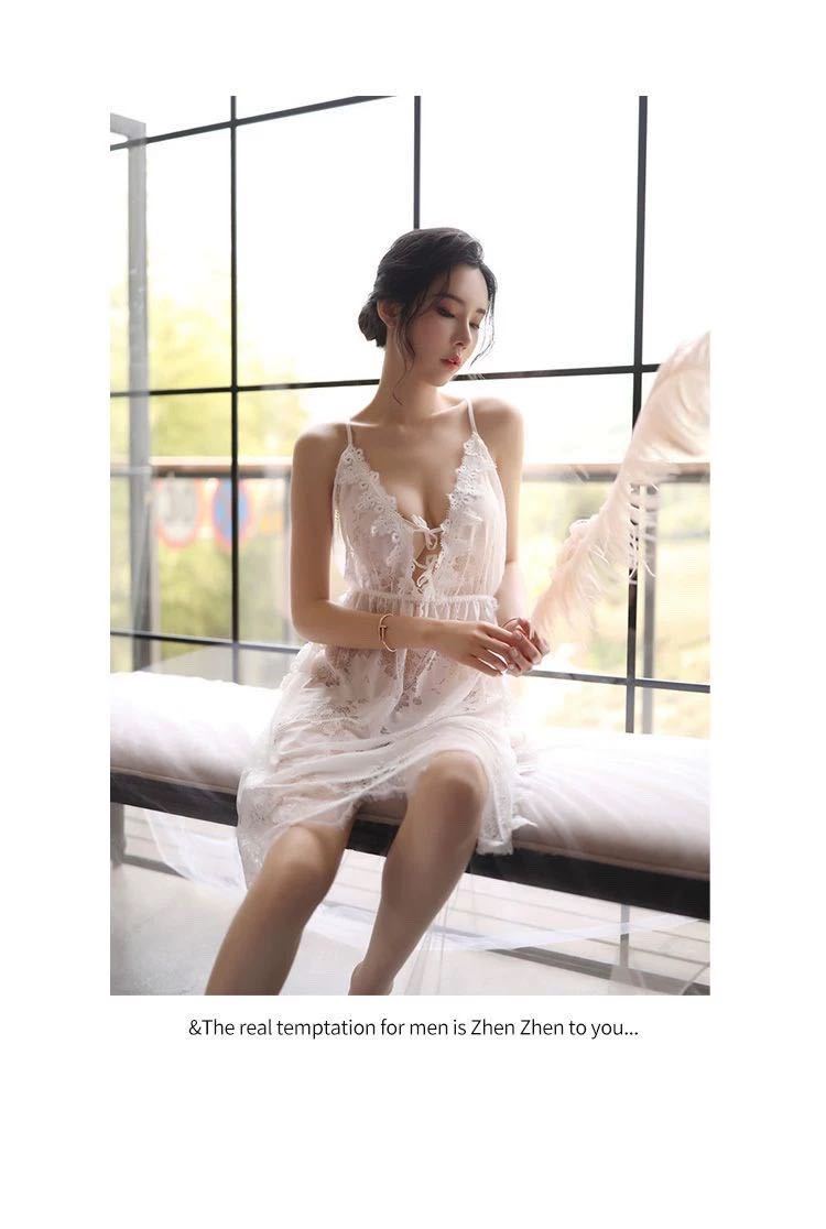 Silk Slit Nightdress