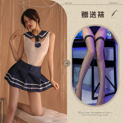 Sheer Lace Bikini Set