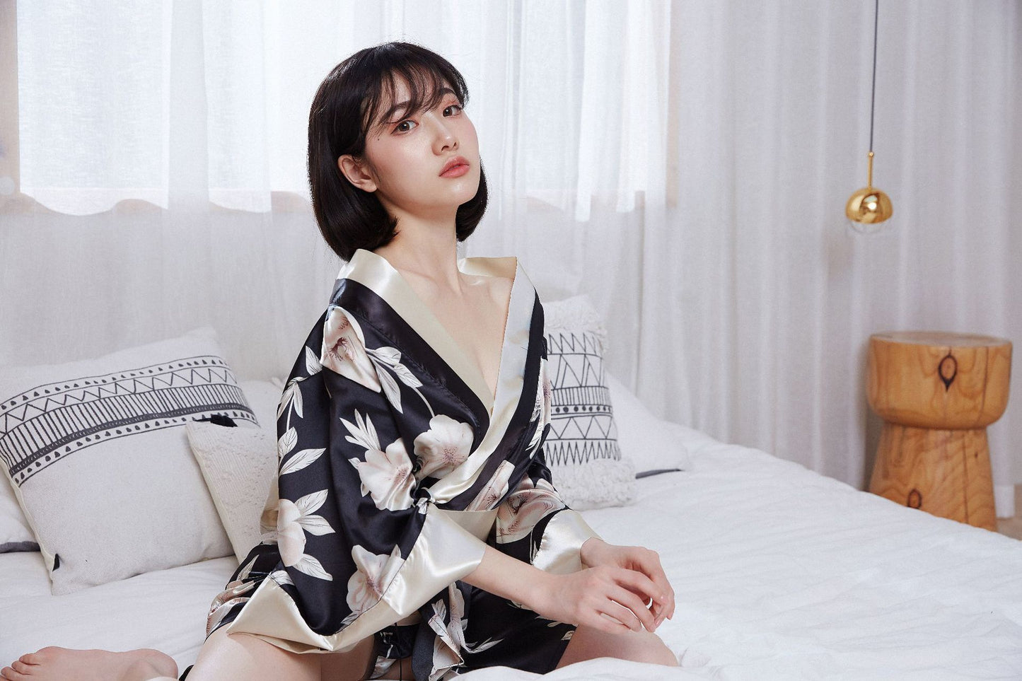 Floral Kimono Set