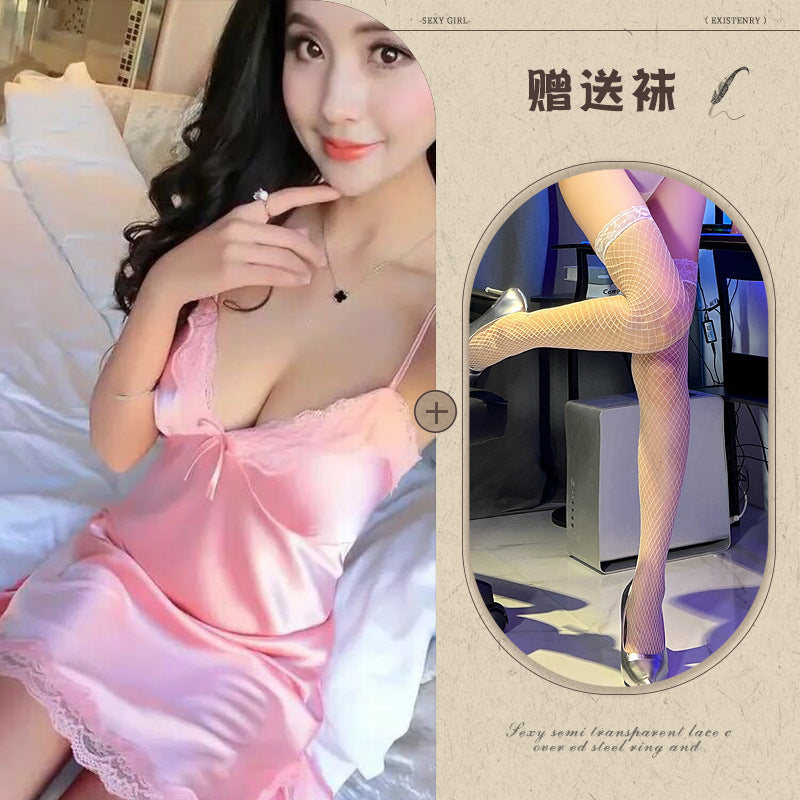 Plus Size Sheer Chemise