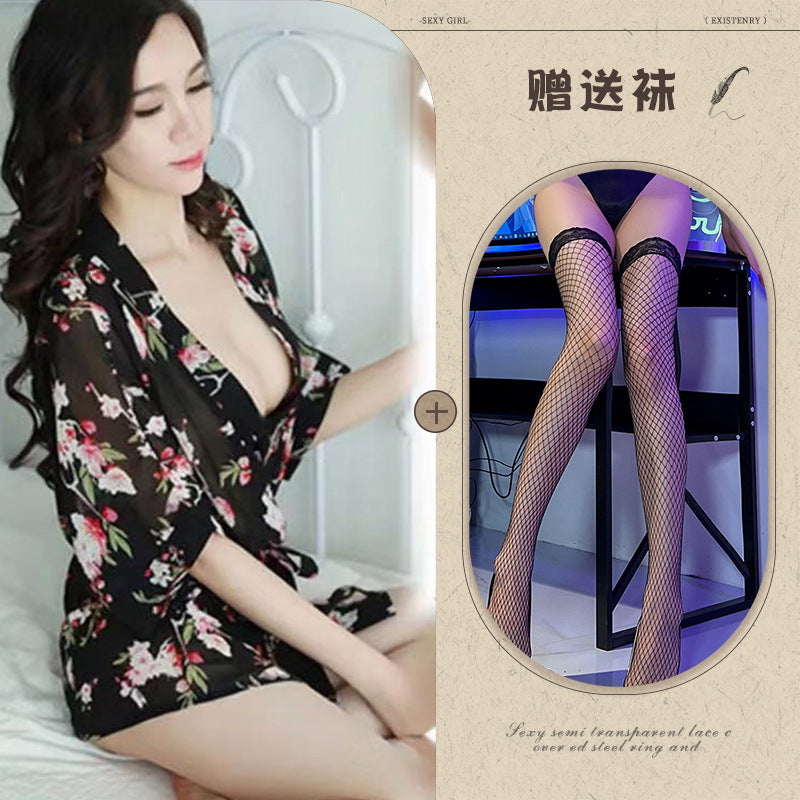 Chiffon Robe Set