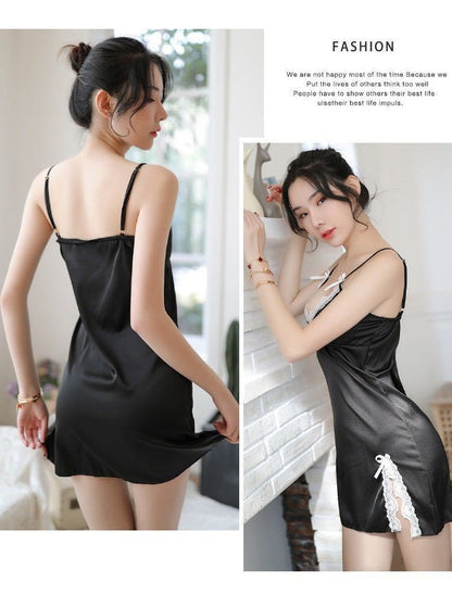 Sheer Slit Nightdress