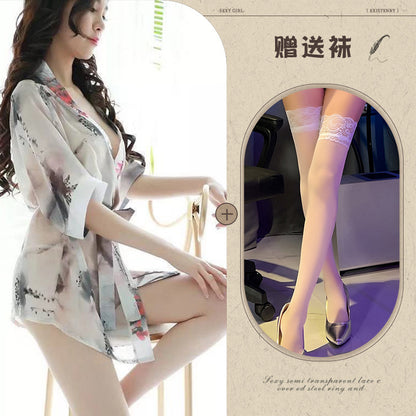 Chiffon Robe Set