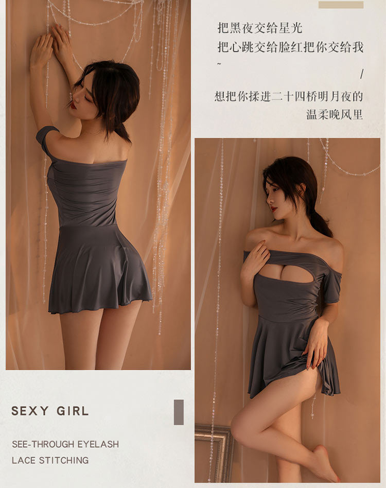 Sheer Cut-out Nightie