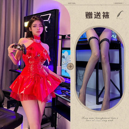 Latex Demon Costume