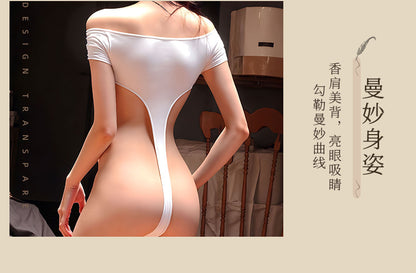 Open Crotch Teddy Set