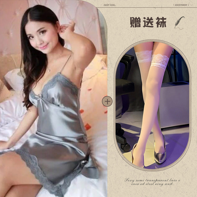 Plus Size Sheer Chemise