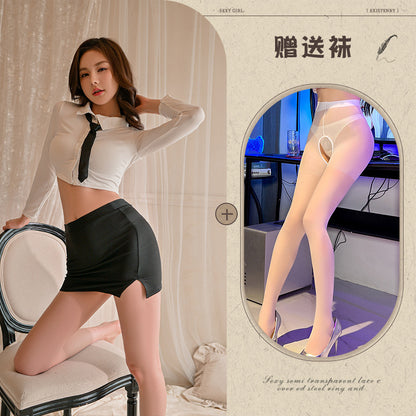 Secretary Blouse Set