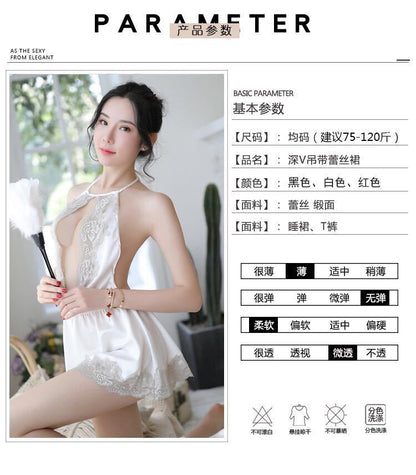 French Maid Lingerie Costume Set