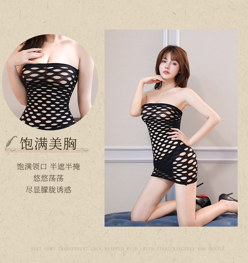 Plus Size Mesh Dress