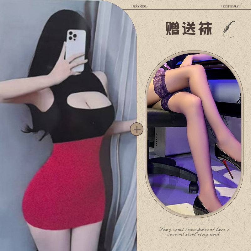 Secretary Bodysuit Lingerie Set