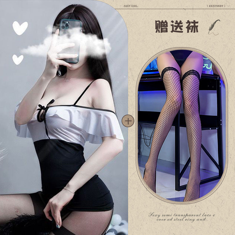 Silk Secretary Dress