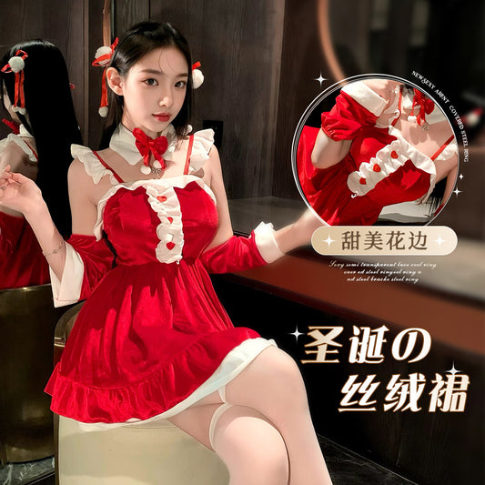 Velvet Lolita Christmas Robe