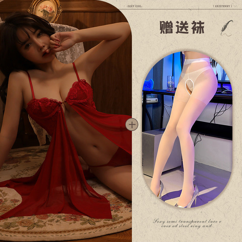 Sheer Steel Boned Chemise