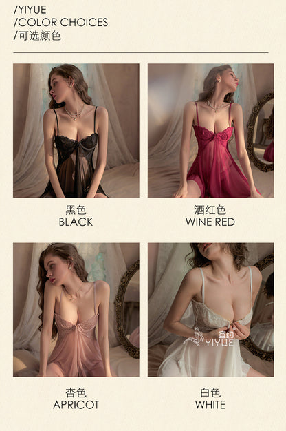 Steel Underwire Push-Up Costume Set