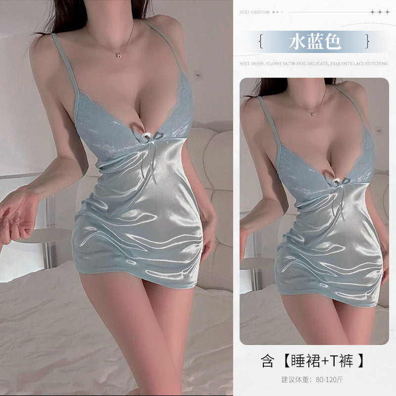Sexy Underwear Slip Nightdress Lace Pajamas