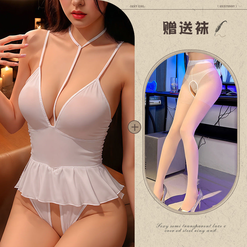 Open Crotch Playsuit