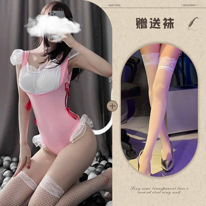 Maid Apron Jumpsuit