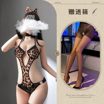 Leopard Catwoman Set