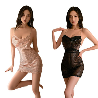 Club Sheer Dress Set 