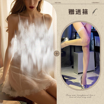 Sheer Lace Nightdress