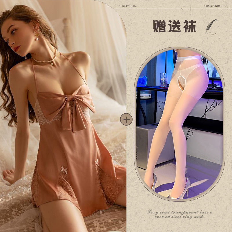 Silk Bow Chemise