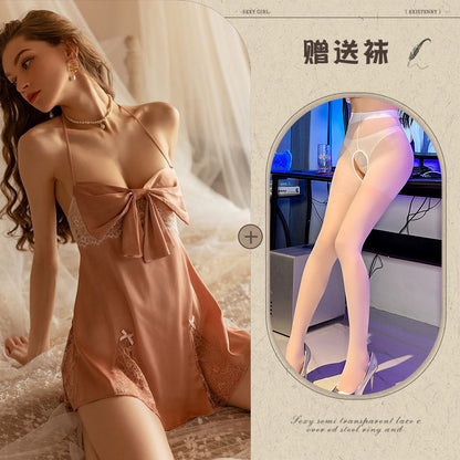 Silk Bow Chemise