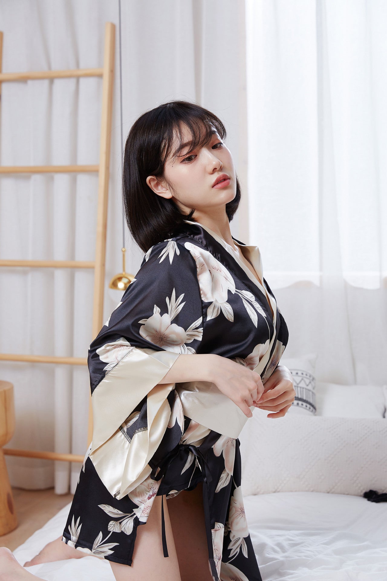 Floral Kimono Set
