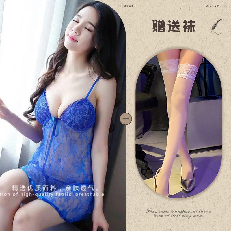 Short Sheer Babydoll Robe