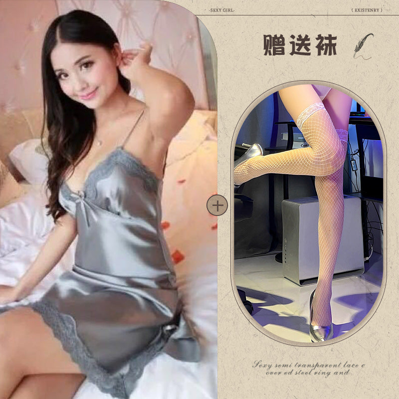 Plus Size Sheer Chemise