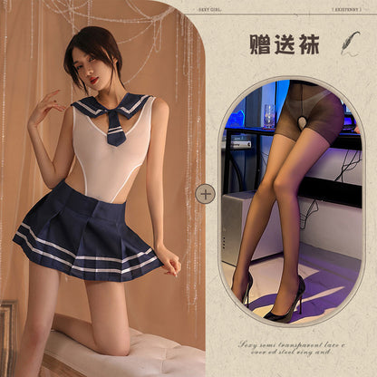 Sheer Lace Bikini Set