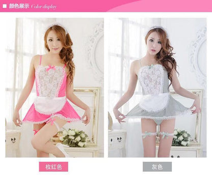 Maid Lace Apron Set