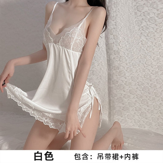 Silid-tulugan na Satin Chemise 