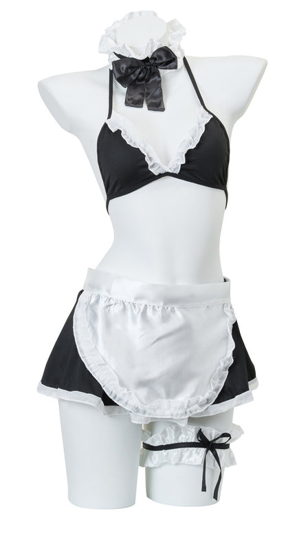 Maid Open Crotch Set