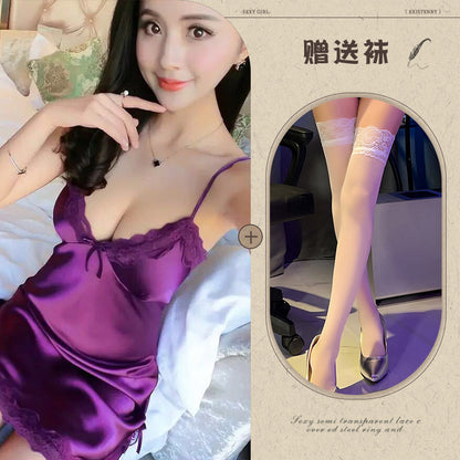 Plus Size Sheer Chemise