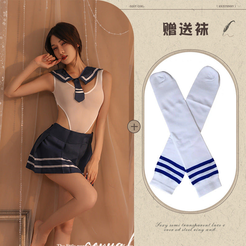 Sheer Lace Bikini Set